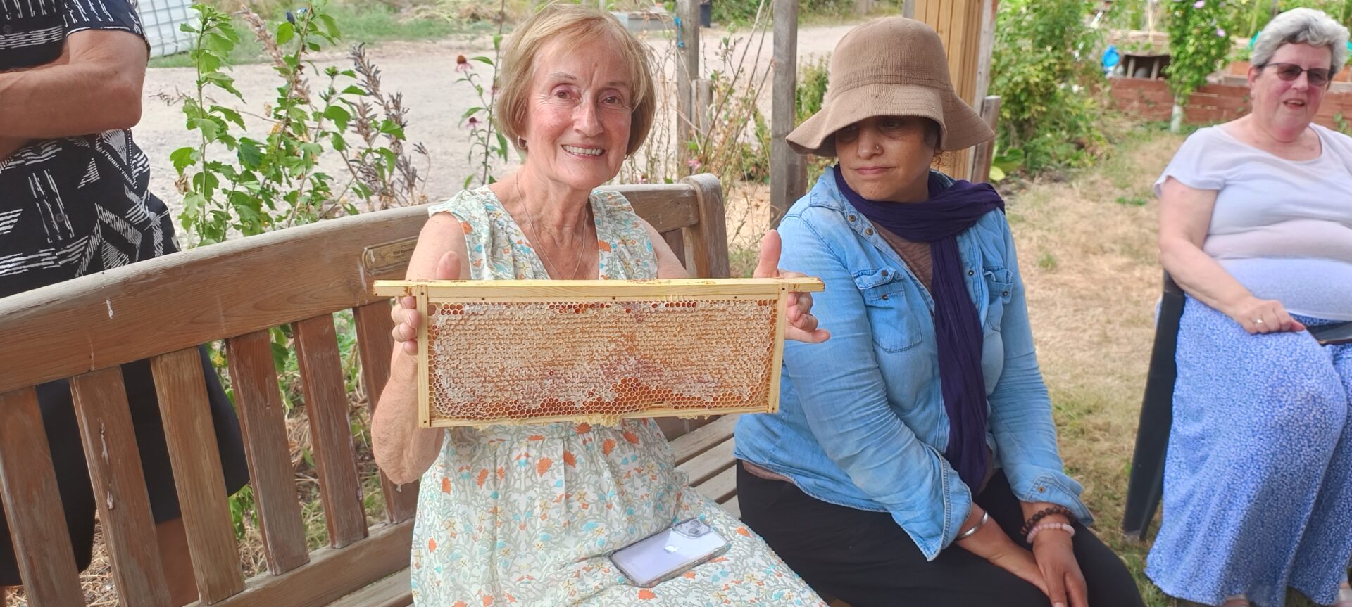 Garden Appreciation Group 2 Visits the Bees