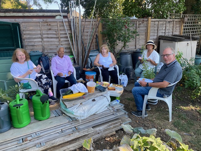Hands-On Garden Group 2 Visits Meadway Allotment